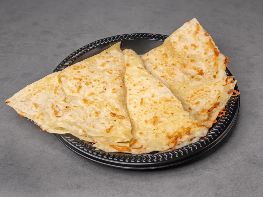 Cheese quesadilla at Pio Pico's Tacos in Ontario Ranch